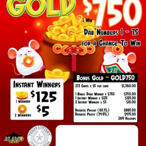 ALAMO: Bonus Gold (272ct)