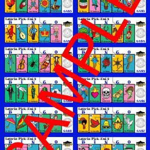 ALAMO: Loteria Pick-Em-5 (Series 4485-4499)