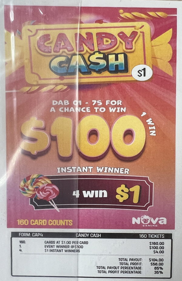 NOVA: Candy Cash (160ct)