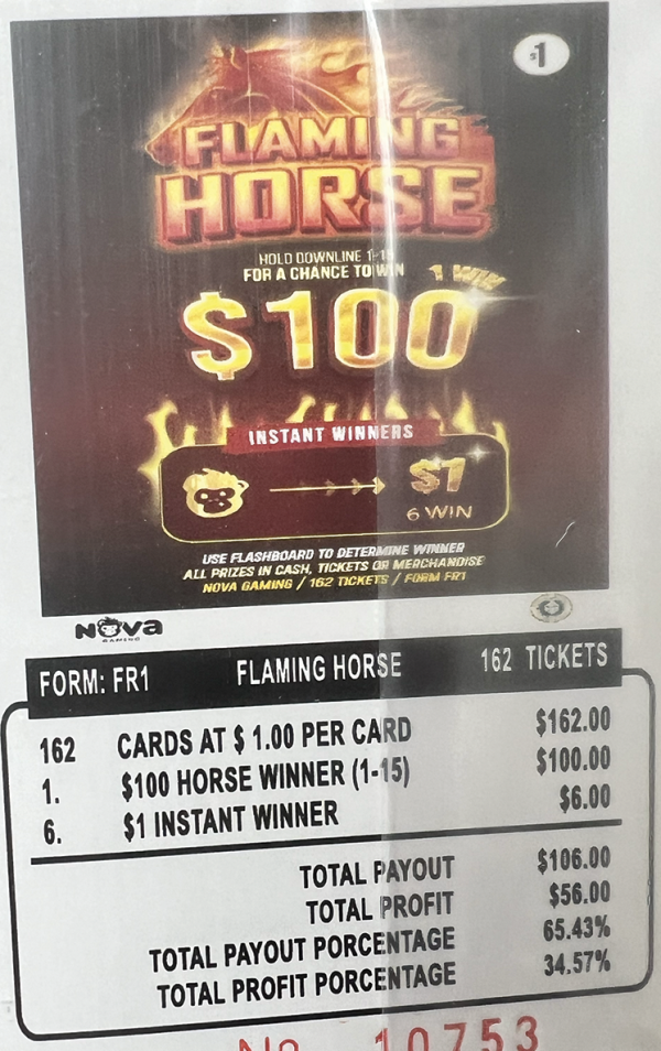 NOVA: Flaming Horse (162ct)