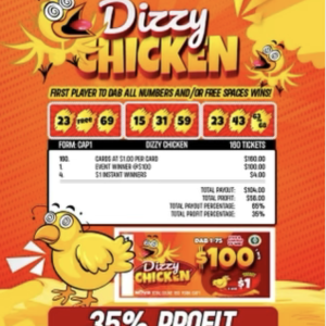 NOVA: Dizzy Chicken (160ct)