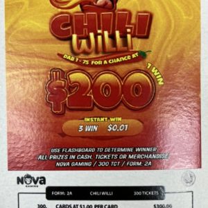 NOVA: CHILI WILLI (300ct)