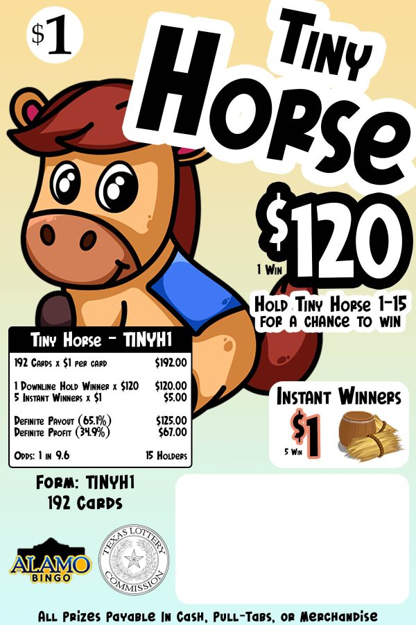ALAMO: Tiny Horse (192Ct)
