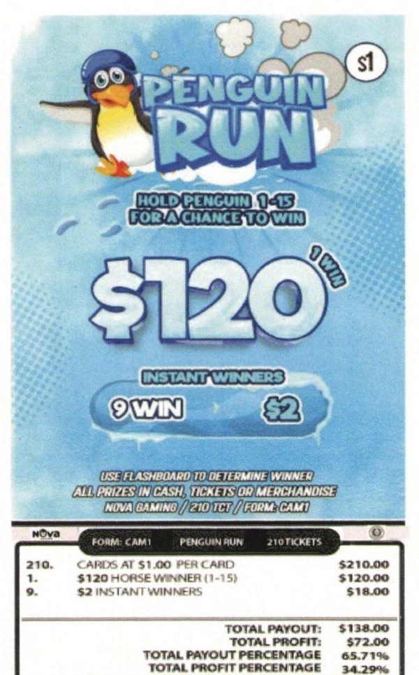 NOVA: Penguin RUN (210ct) - Image 2
