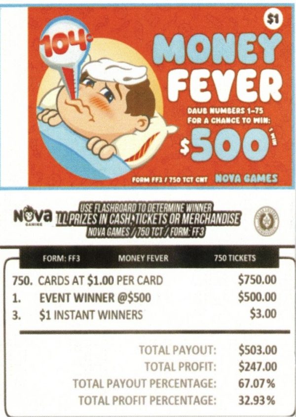 NOVA: MONEY FEVER (750ct) - Image 2