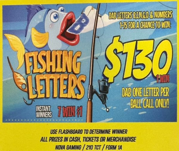 NOVA: FISHING LETTERS (210ct)