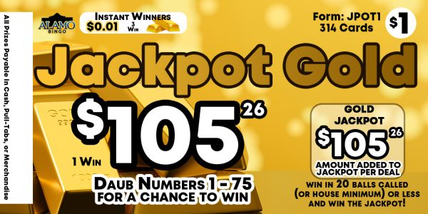 ALAMO: JACKPOT GOLD (314ct) GOLDEN EXCLUSIVE - Image 2