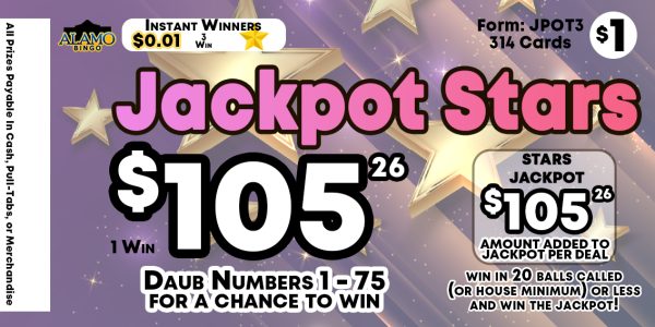 ALAMO: JACKPOT STARS (314ct) GOLDEN EXCLUSIVE - Image 2