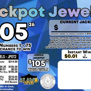 ALAMO: JACKPOT JEWELS  (314ct) GOLDEN EXCLUSIVE