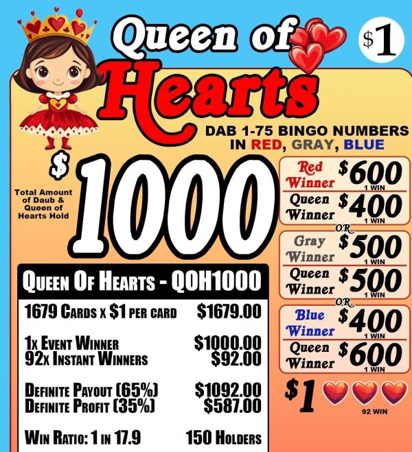 ALAMO: Queen Of Hearts (1679ct)