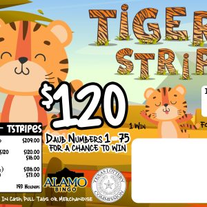 ALAMO: TIGER STRIPES (209ct)