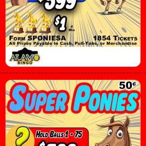 ALAMO: Super Ponies (1854 Ct)