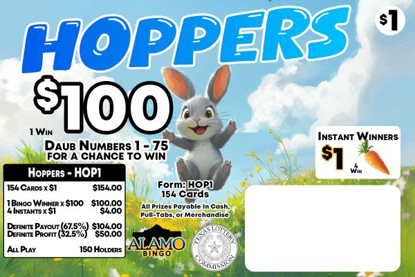 ALAMO: Hoppers (154ct)