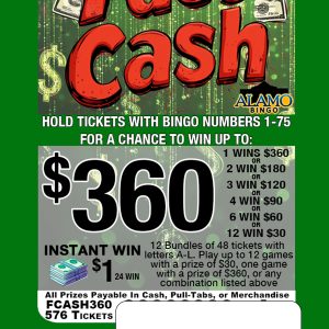 ALAMO: Fast Cash (576 Ct)