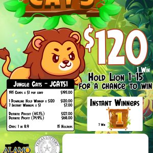 ALAMO: Jungle Cats (195 Ct)