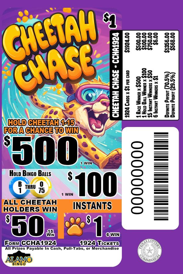 ALAMO: Cheetah Chase (1924 ct) - Image 2