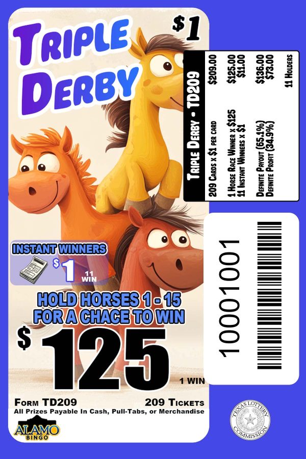 ALAMO: Triple Derby (209 ct) - Image 2