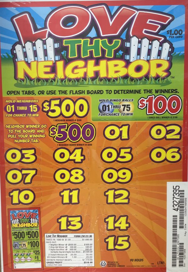 AG: LOVE THY NEIGHBOR (1680 Ct)